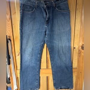 Eddie Bauer Men's Relaxed Fit Blue Jeans